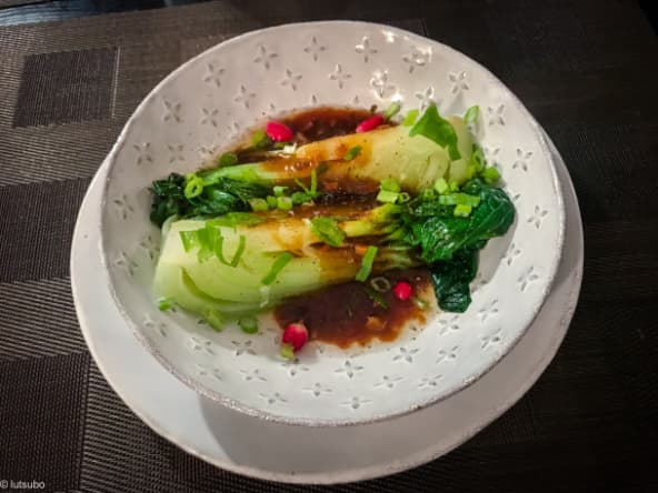 Chou pak choï à l’ail inspiré de la cuisine chinoise