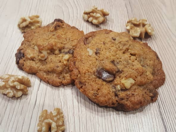 Cookies chocolat et noix des soeurs Scotto