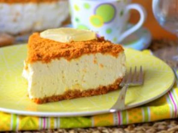 Cheese cake au citron et spéculos 