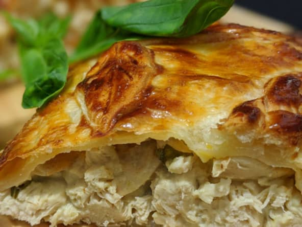 Feuilleté de Poulet au Basilic d'après Donna Hay