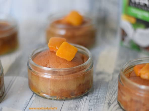 La Flaugnarde : Clafoutis au lait de coco et mangue