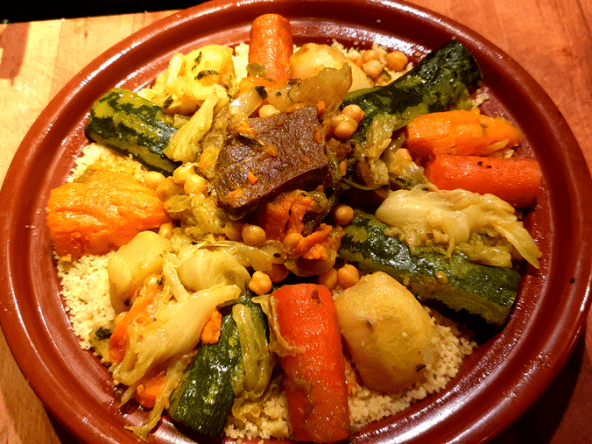 Couscous Marocain À La Langue De Boeuf