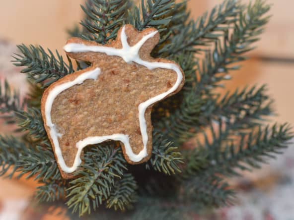 Sablés de Noël sarrasin et agrumes