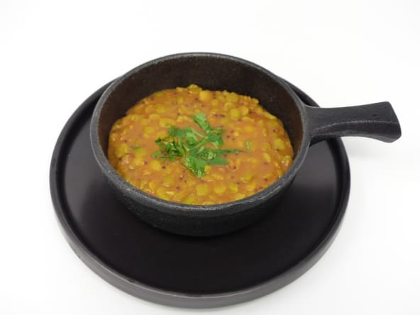 Pois cassés épicés à l'indienne