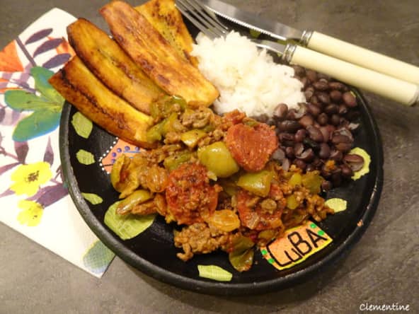 Picadillo à la cubaine