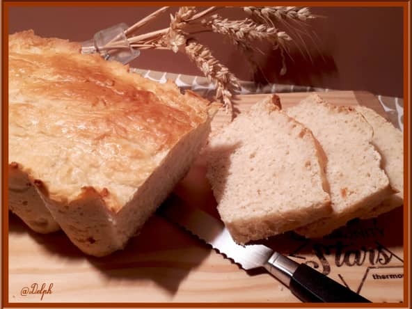 Pain de mie aux blancs d'oeufs