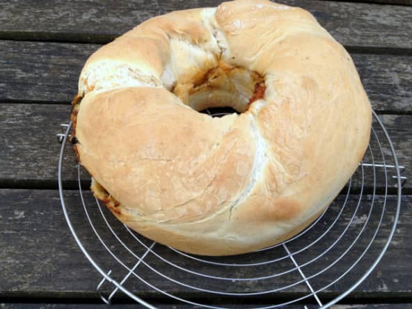 Tortano : le pain napolitain farci aux légumes