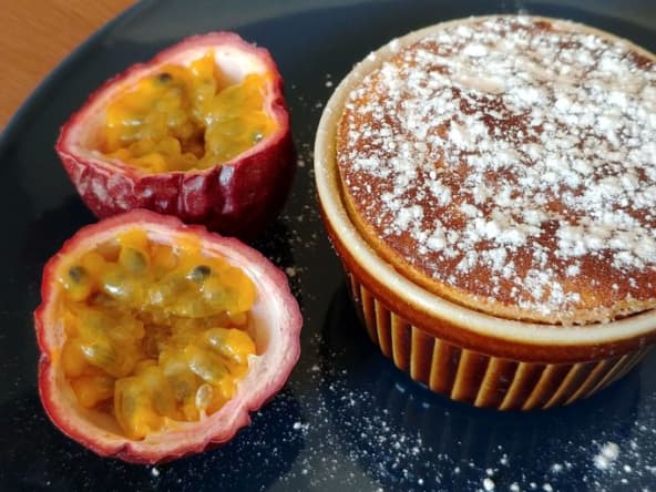 Soufflés aux fruits de la passion
