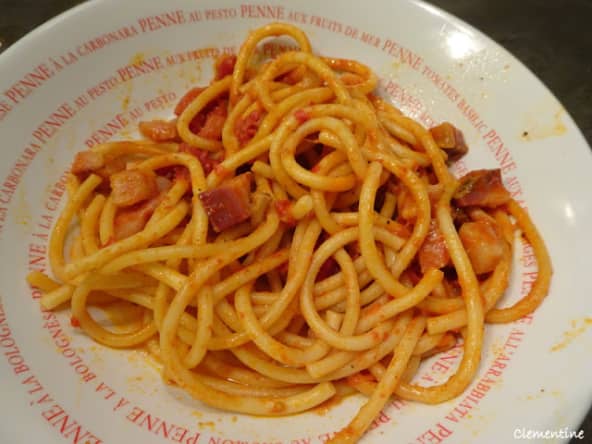 Bucatini all'Amatriciano