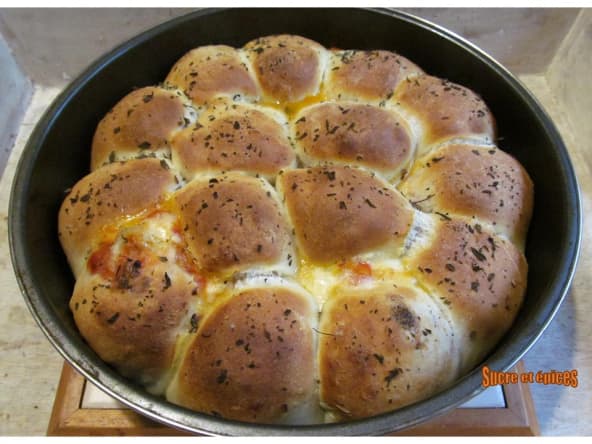 Pizza balls : pizza à partager en forme de boulettes