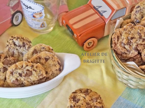 Cookies aux 2 chocolats : une recette de Cyril Lignac