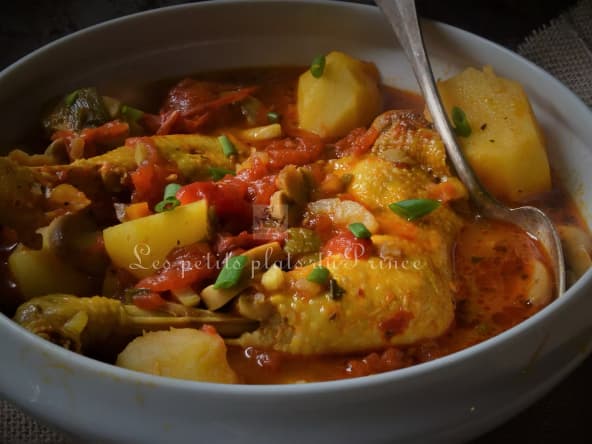 Poulet façon "bonne femme"