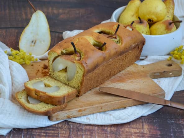 Cake aux poires