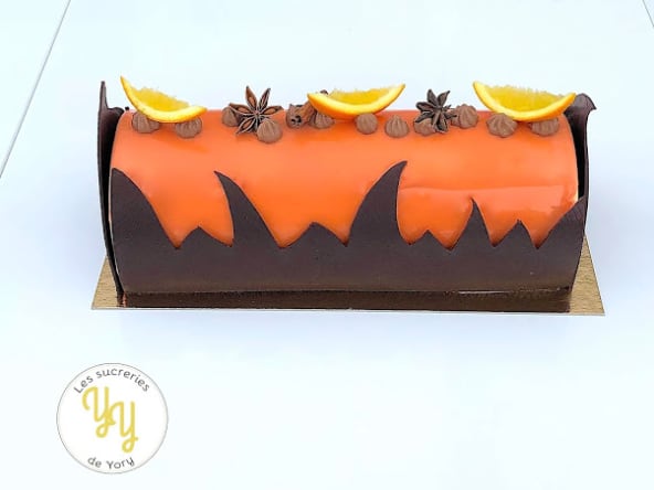 Bûche Orange épicée