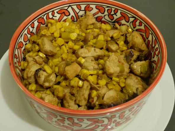 Wok au poulet à la canadienne