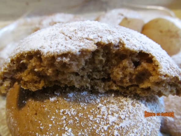 Cookies moelleux à la compote de pommes et à la cannelle