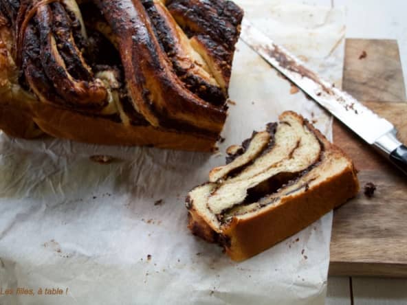 Brioche babka au gianduja