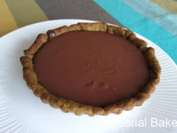 Tarte au chocolat vegan