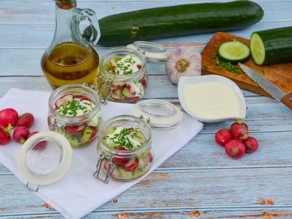 Verrines fraicheur pour un apéro de printemps