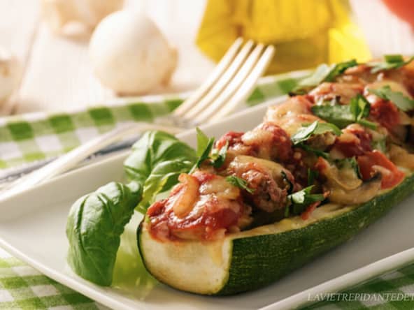 Courgette farcie inratable