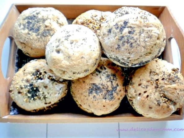 Mes petits pains sans pétrissage super simples