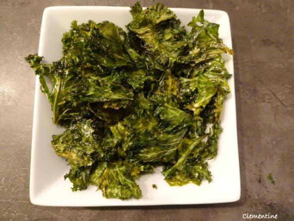 Chips de chou kale