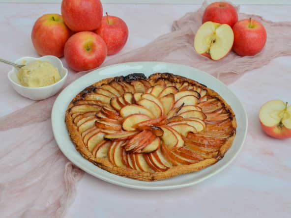 Tarte fine aux pommes