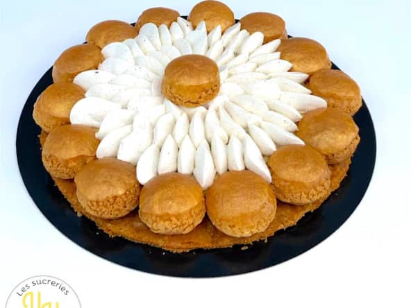 Saint Honoré Caramel beurre salé et Vanille