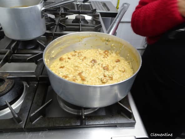Risotto aux girolles