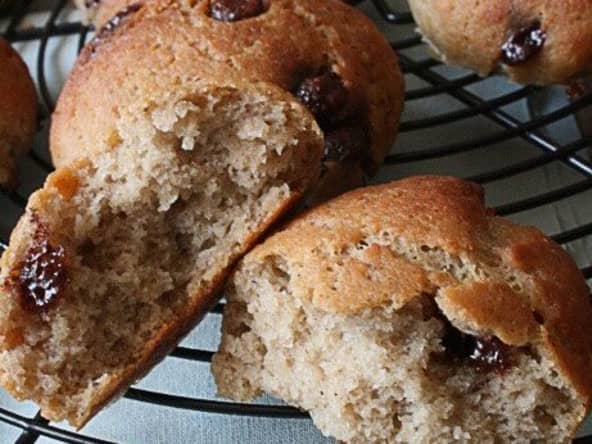 Briochettes aux pépites de chocolat