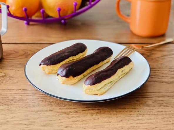 Mini éclairs choco-noisette