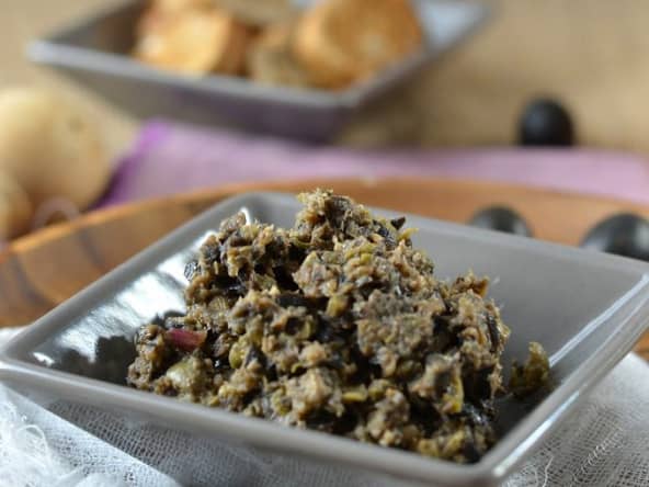 Tapenade d'olives noires