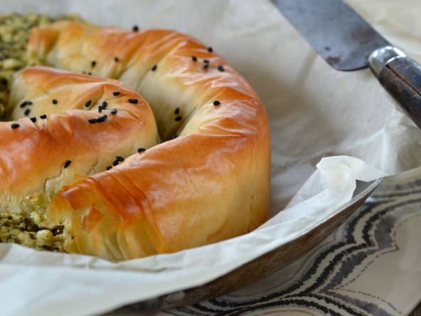 Beurek au fromage et aux herbes