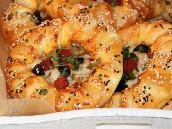 Minis Pizzas individuelles Cheesy Crust