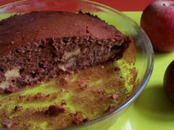 Quatre-quarts aux pommes à ma façon