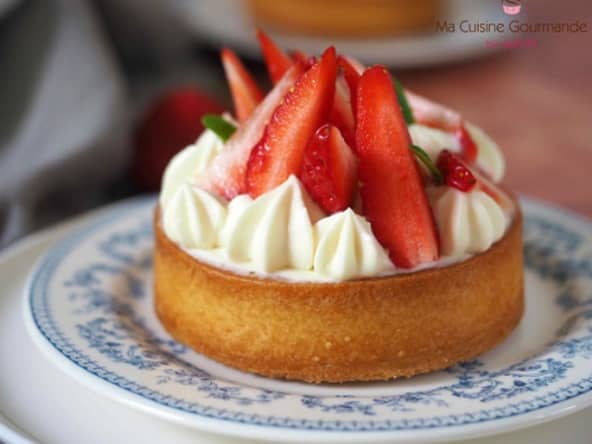 Tartelettes Fraise Basilic