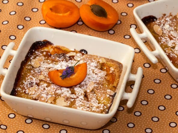 Gratins aux abricots
