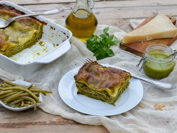 Lasagnes au pesto
