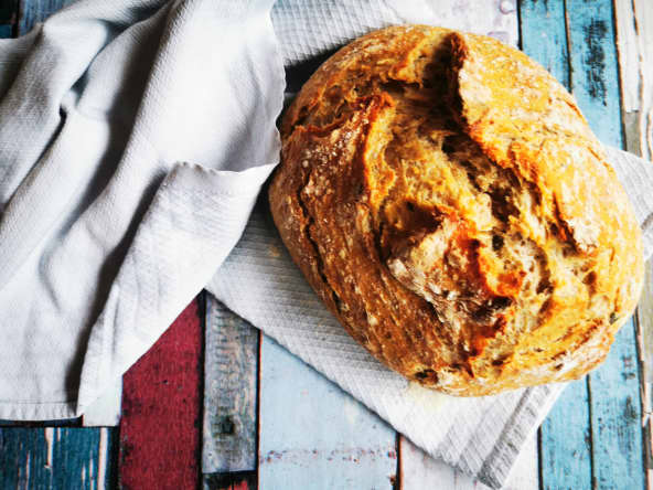 Mon pain ultra simple en cocotte, au levain liquide d’Eric Kayser