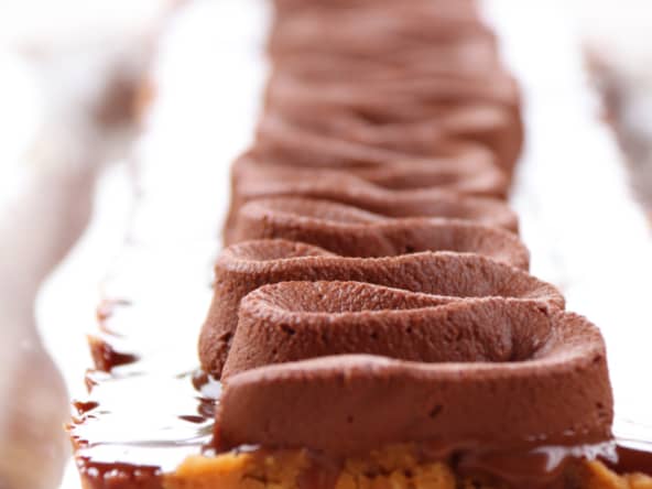 Tarte noisette chocolat