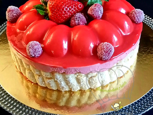 Charlotte Framboise CAP Pâtisserie