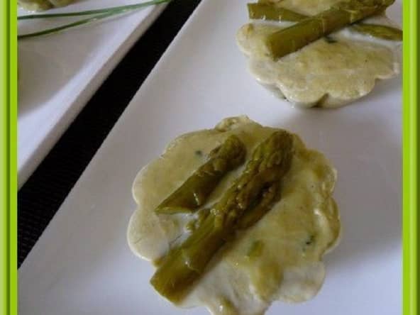 Flan d’asperges