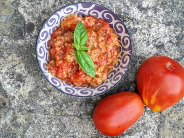 Soupe froide toscane à la tomate (pappa al pomodoro)