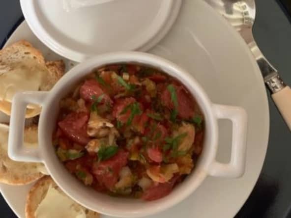 Palourdes printanières en cassolette : facile et gourmand