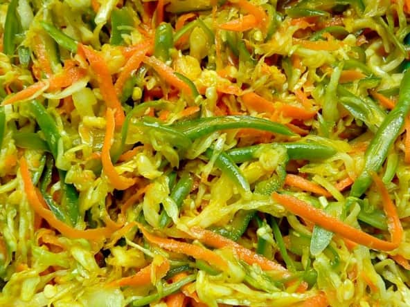 Achards de légumes réunionnais