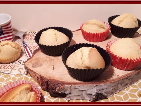 Muffins à la farine de Maïs