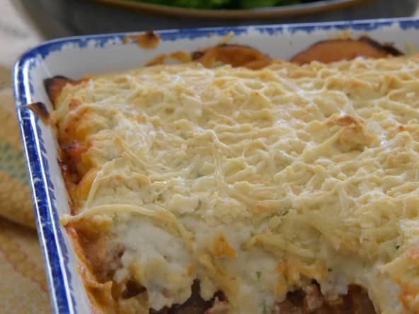 Hachis parmentier aux haricots coco