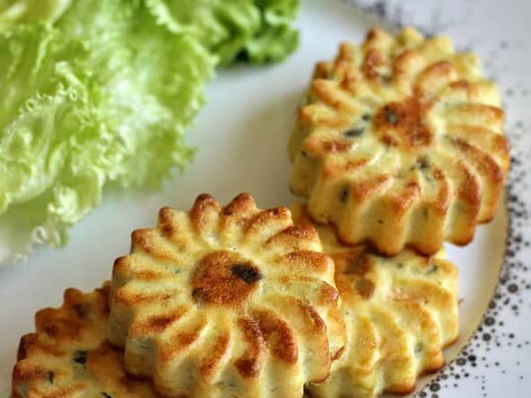 Clafoutis de courgettes au parmesan