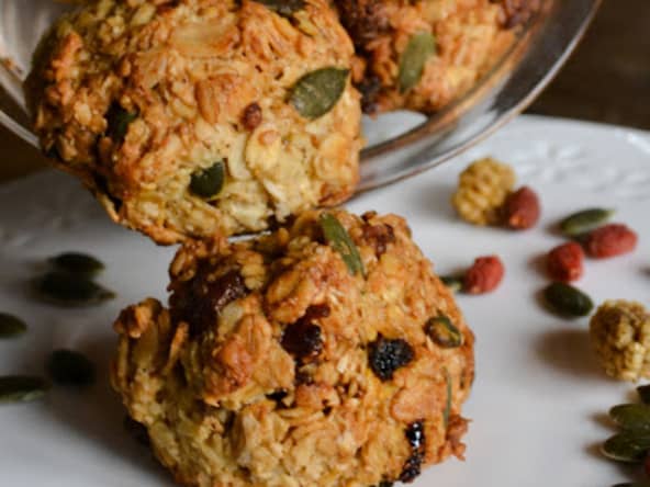 Biscuits aux céréales, fruits secs et figues