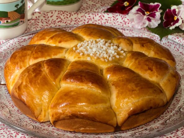 Brioche en fleur